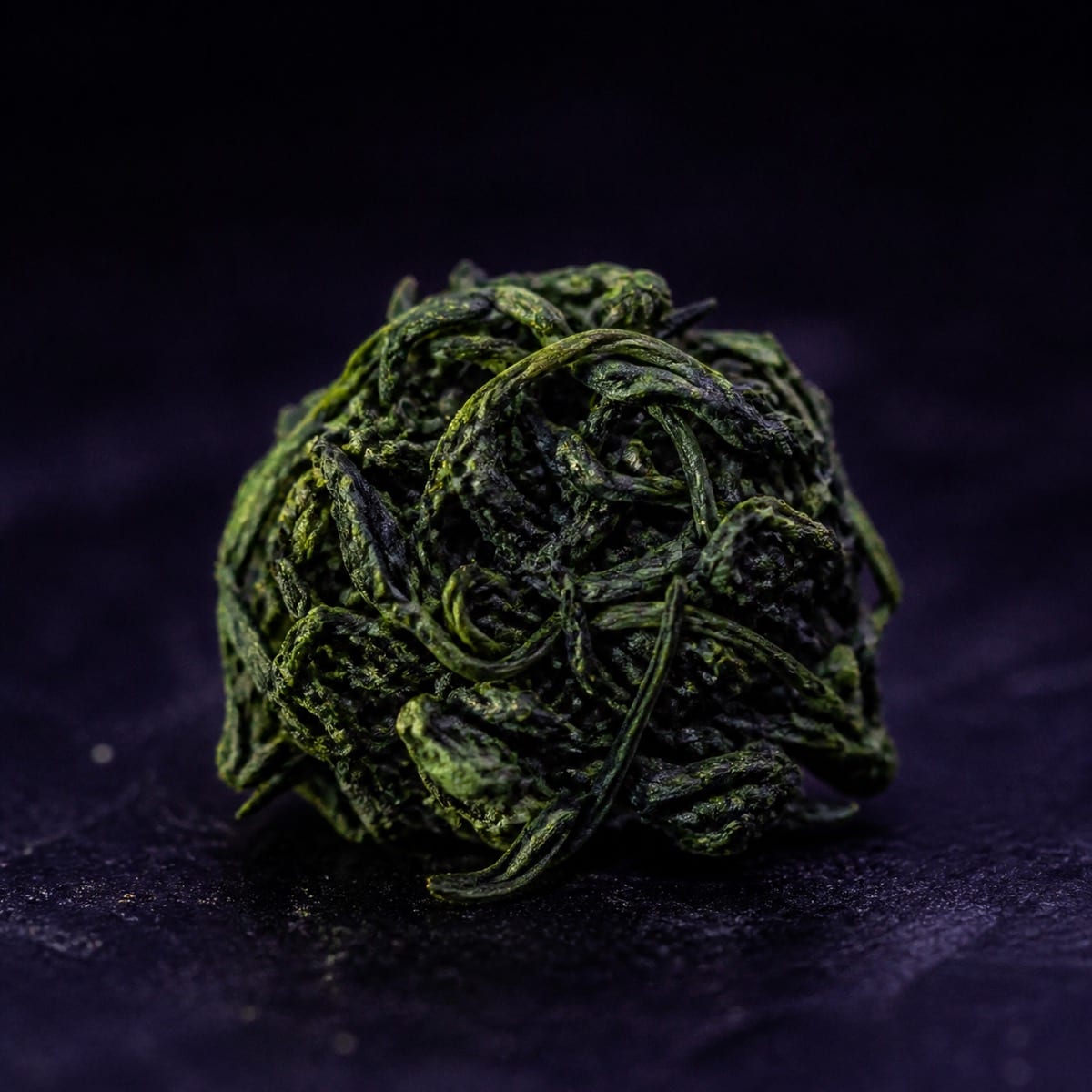 深蒸し茶の茶葉